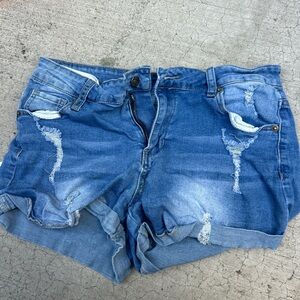 Jean shorts